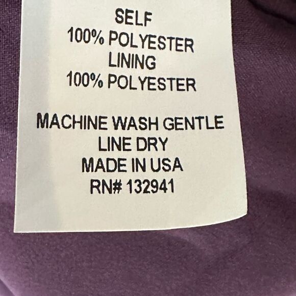 REVOLVE Amanda Uprichard Purple Topanga Strapless Mini Cocktail Dress | M - Picture 8 of 9